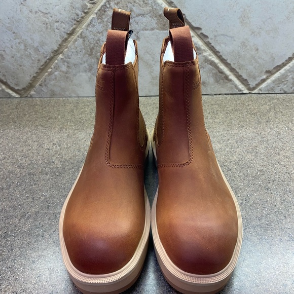 🆕 Sorel Women's Hi-Line Chelsea Boots - Scorch, Tawny Buff, Size 7 - Picture 7 of 15